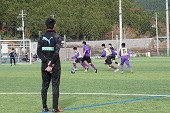 SBIいきいき少短サッカー教室 in 大船渡 2018 指導