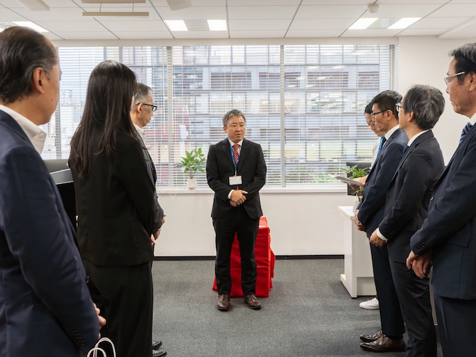 仙台センター開所式の様子